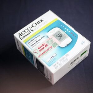 Accu Chek Instant S Blood Glucose Meter (Without Any Strip) Made in Germany