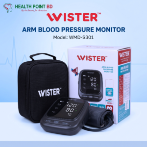 Wister Arm Blood Pressure Monitor WMD-S301 with Voice Function & Free Carry Case